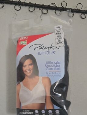 Playtex 18 Hour Ultimate Shoulder Comfort Bra - Black